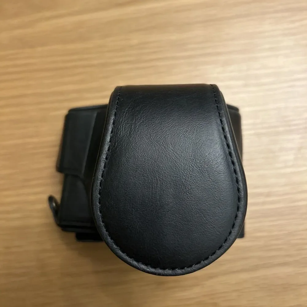 MegaGear Canon EOS M100, M200 (15-45mm) Ever Ready Leather Camera Case and Strap